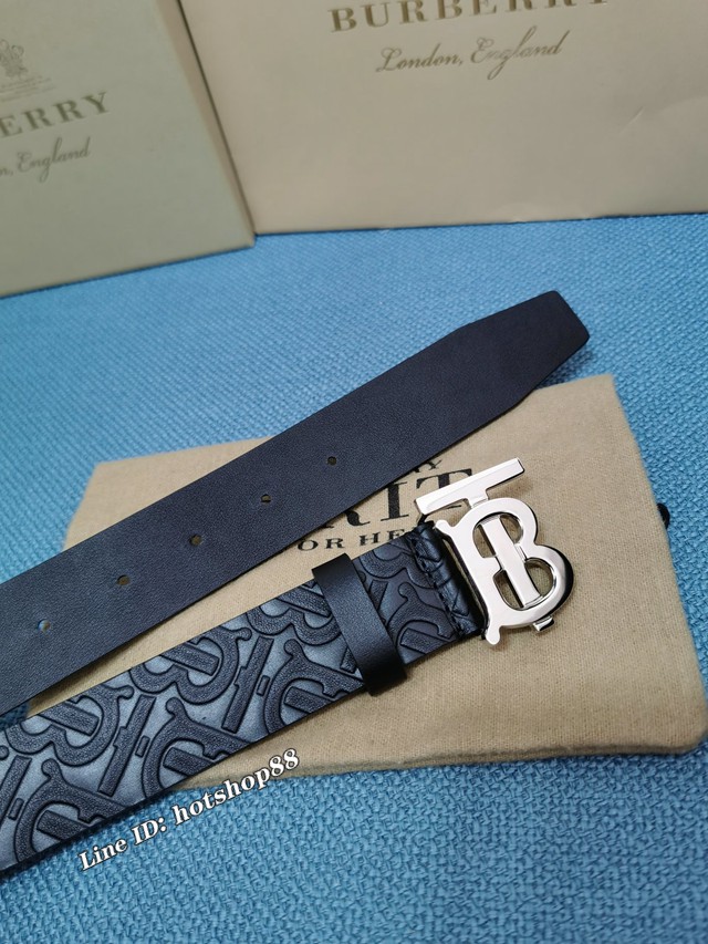 Burberry男士皮帶 巴寶莉經典腰帶  jjp1300
